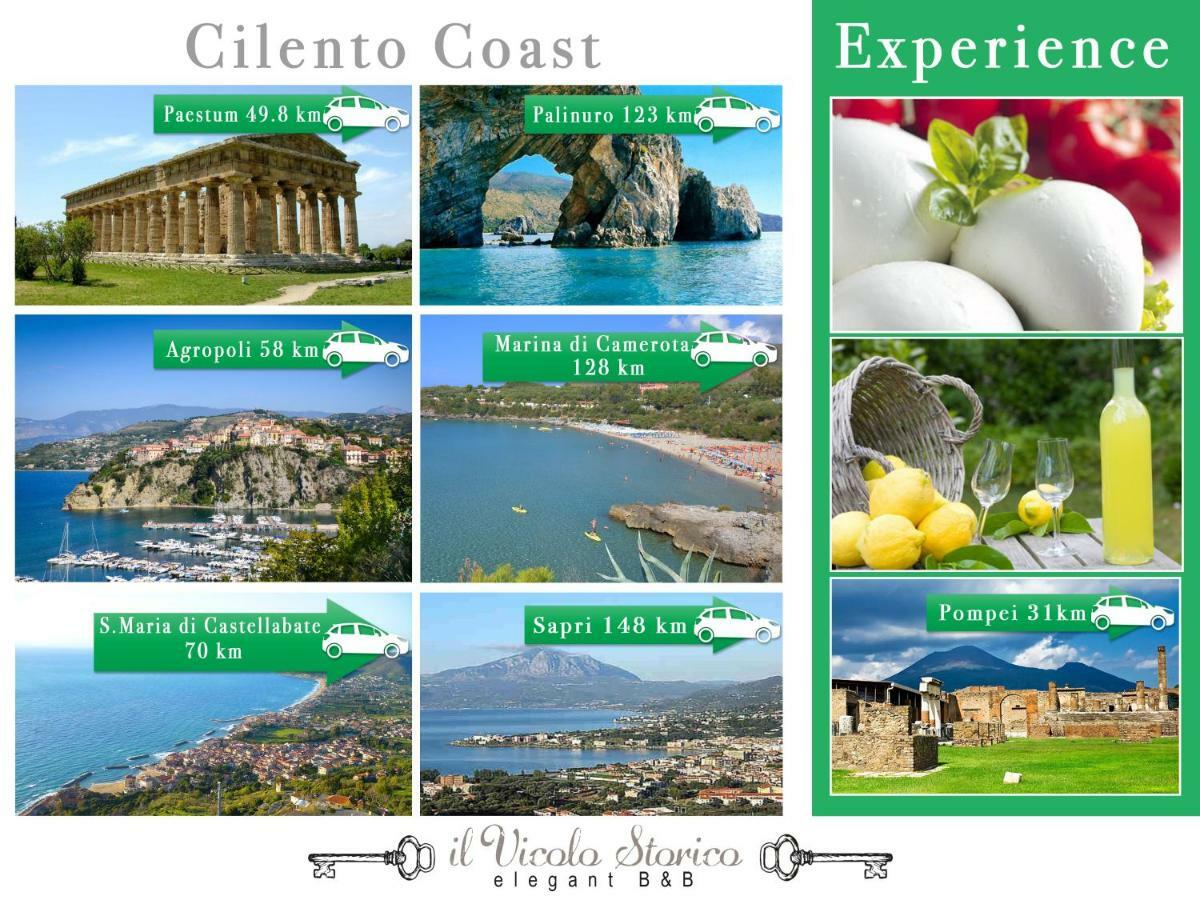 Elegant B&B - Il Vicolo Storico Salerno Dış mekan fotoğraf